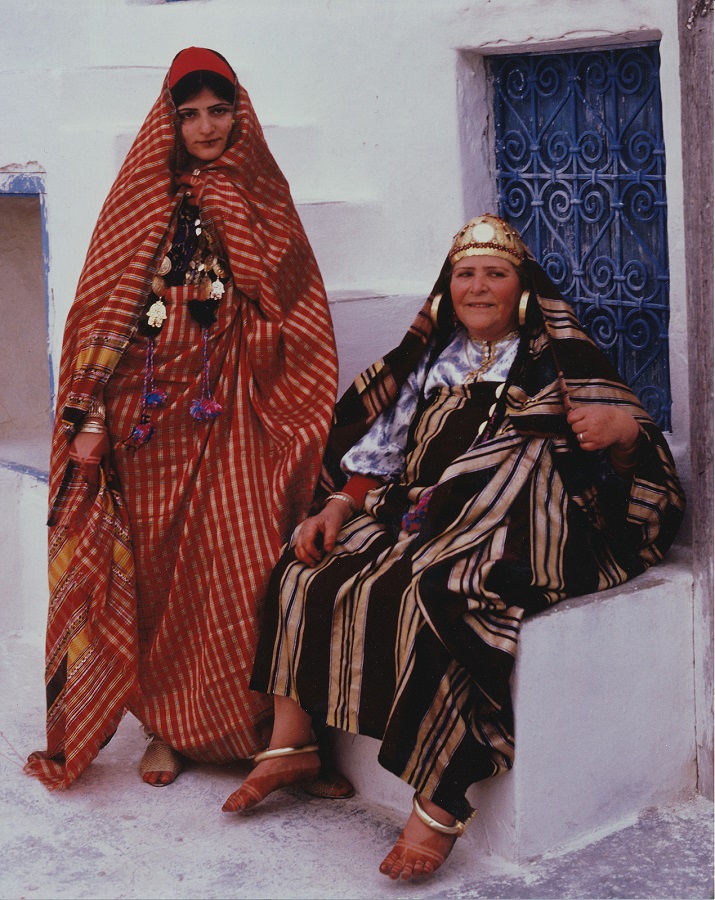 Jews of Djerba - Jewish bride and mother by Keren T. Friendman, Djerba, Tunisia, 1980 via Flickr CC license