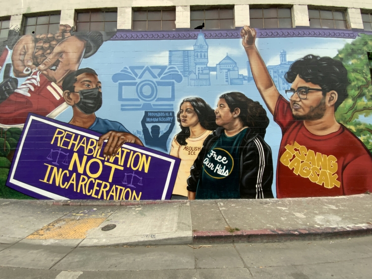 New mural envisions an end to youth incarceration