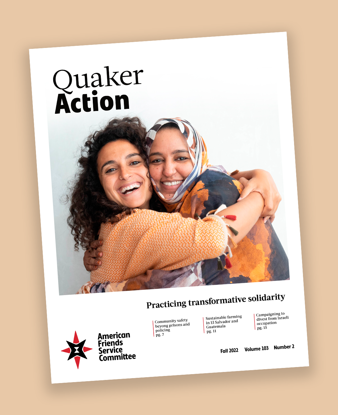 preview image of the cover of Quaker Action Fall 2022