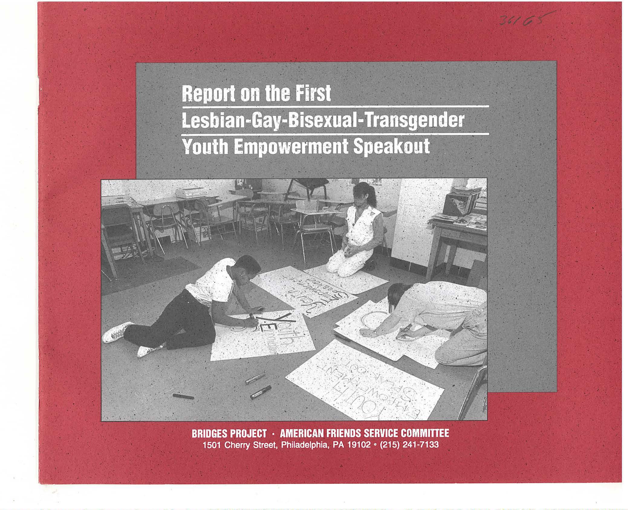 Report on the First LGBT Youth Empowerment Speakout