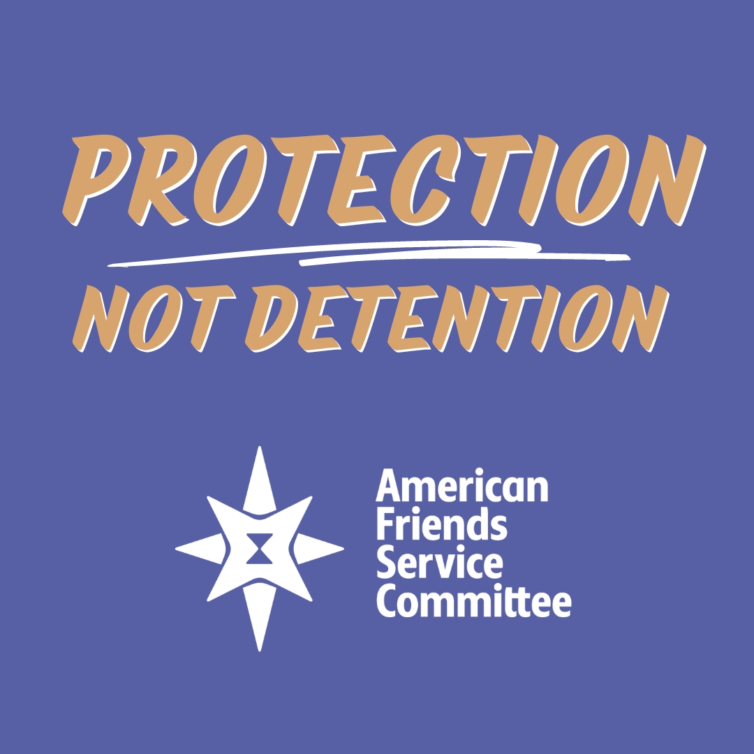 Protection Not Detention square graphic
