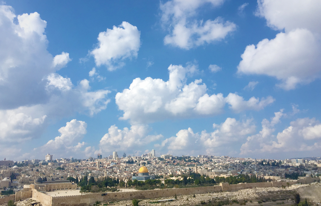 Landscape view of Palestine