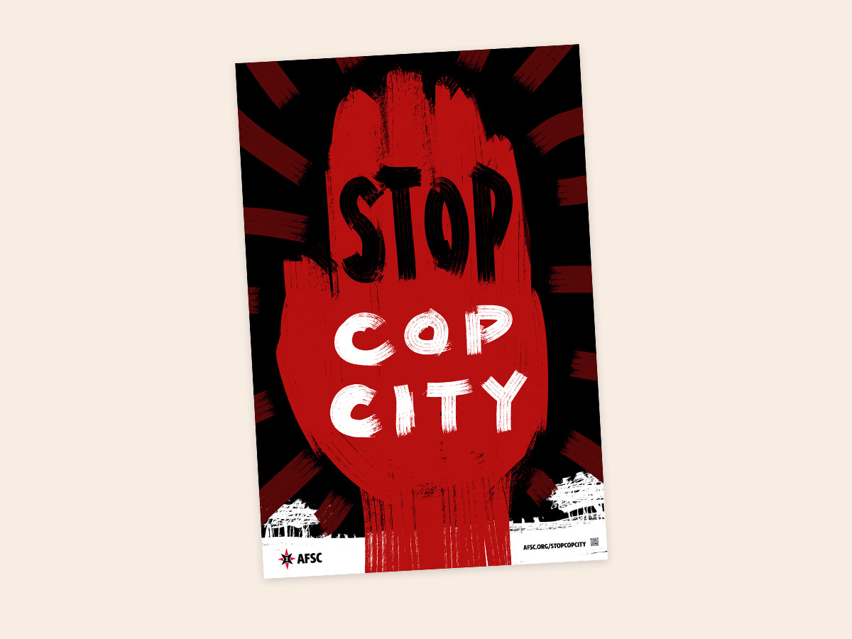 Get our Stop Cop City Poster