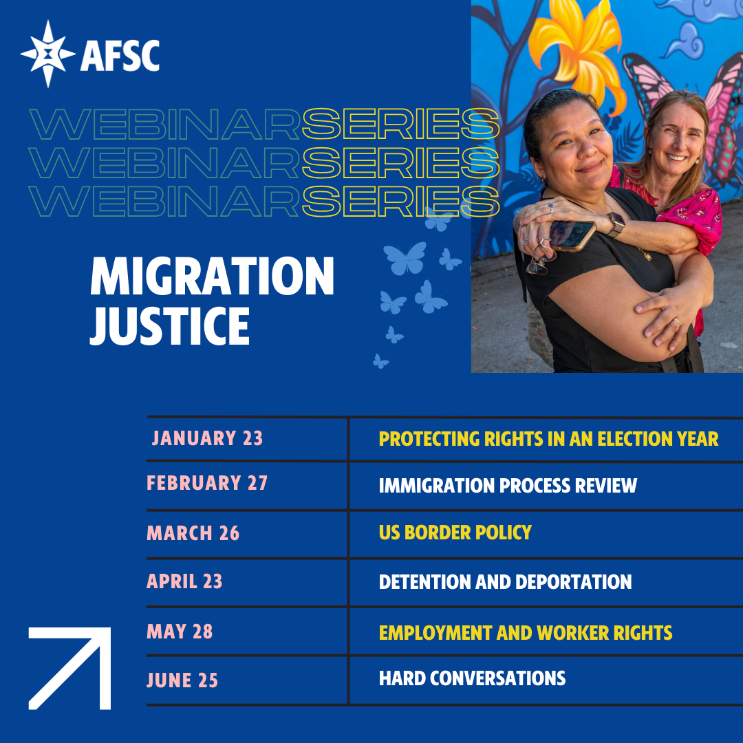 Migration Justice Webinar Series