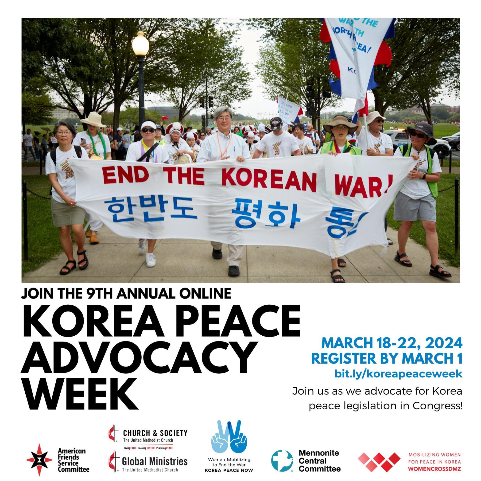 2024 Virtual Korea Peace Advocacy Week
