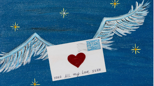 Artwork by Amanda DeBlauwe, I Mail My Love to You, 2020
