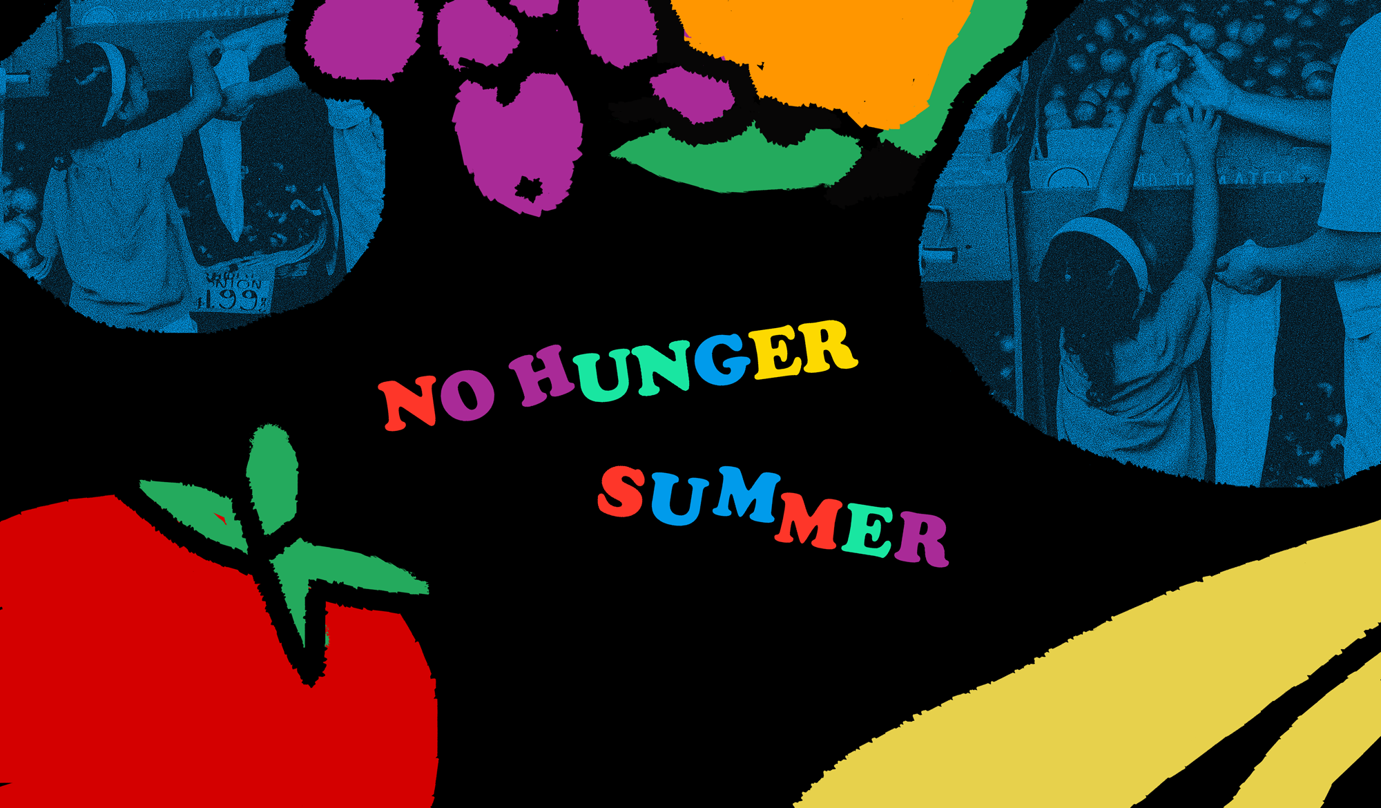 No Hunger Summer campaign graphic