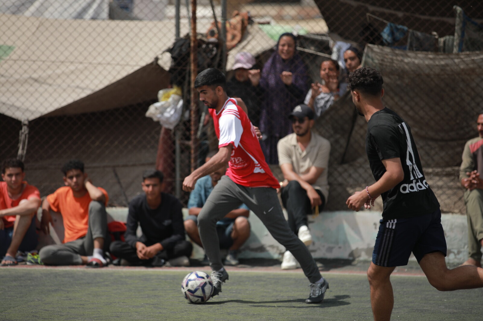 Goals for Gaza soccer tournament. 