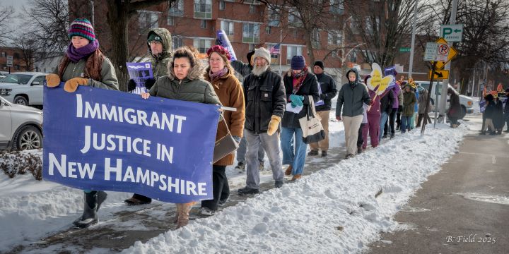 Immigrant solidarity march