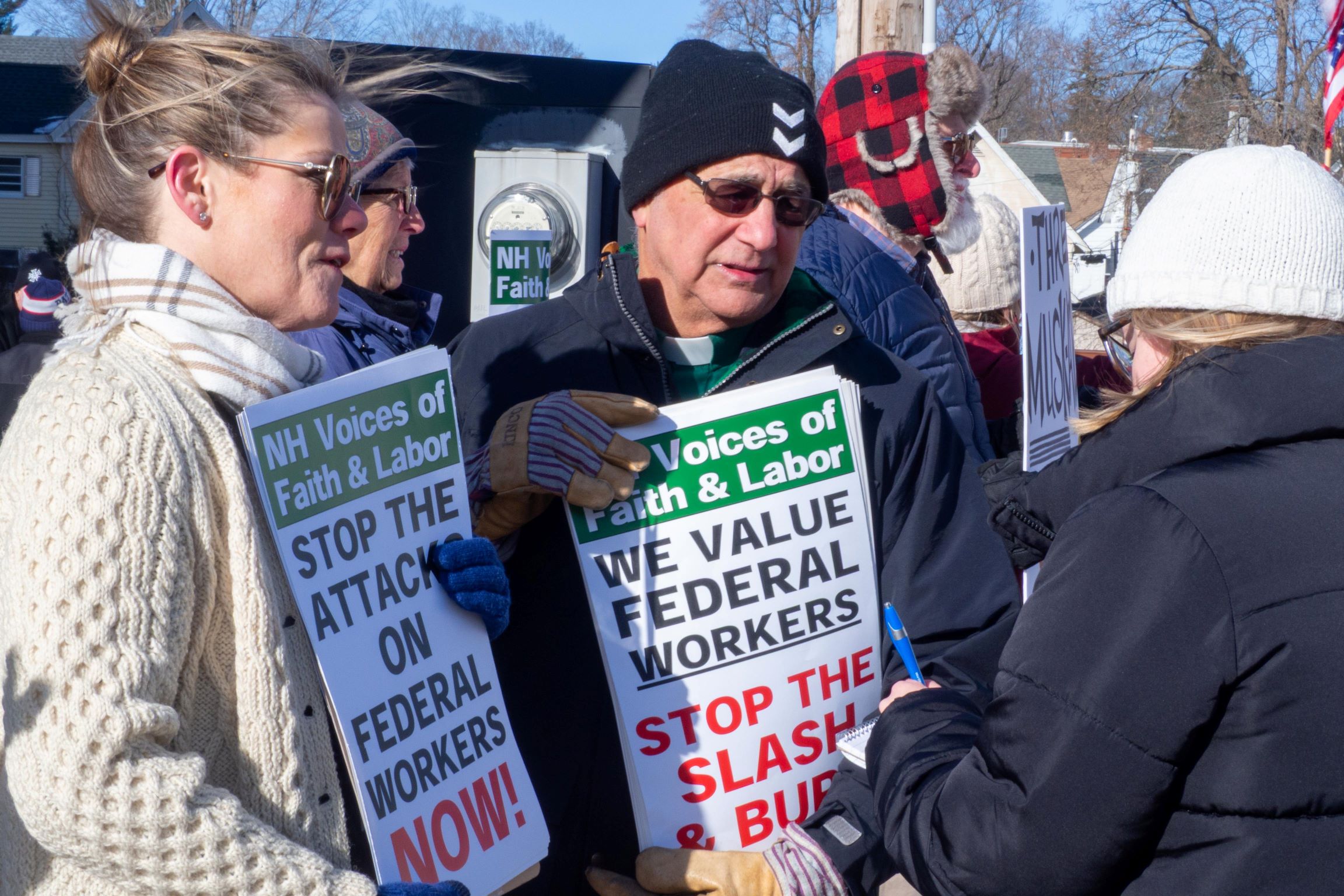 Rally for federal workers