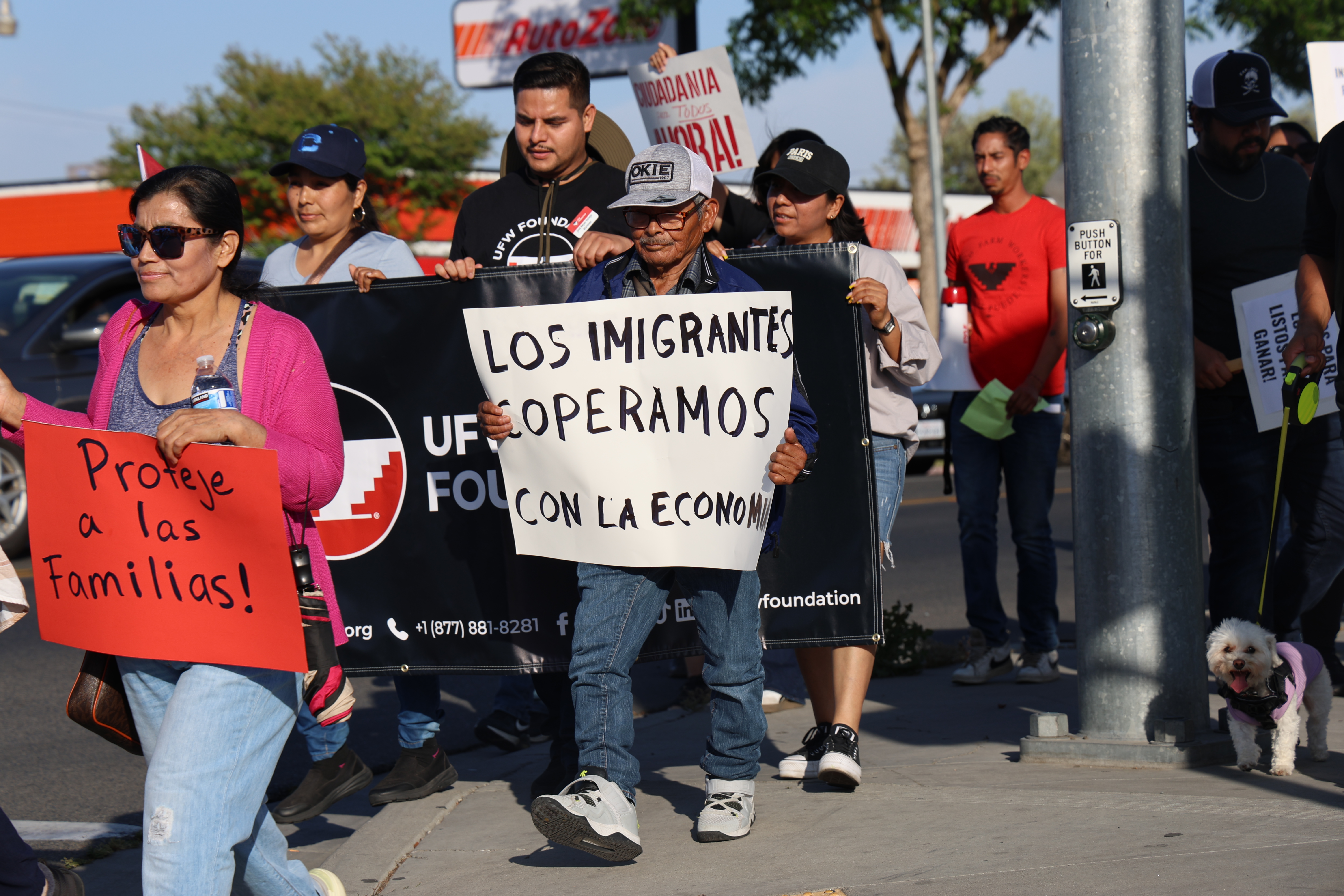 May Day March in Madera