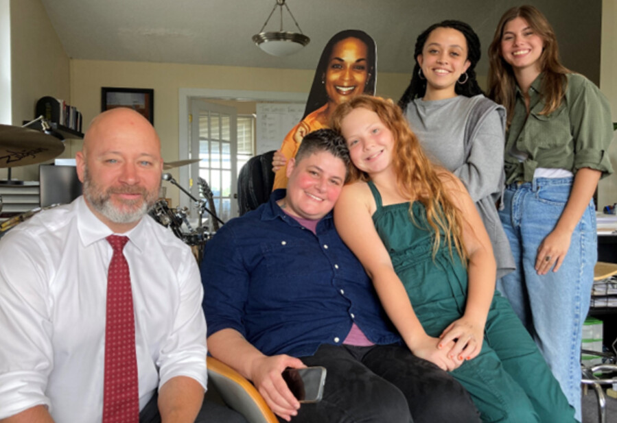 AFSC Michigan staff and family