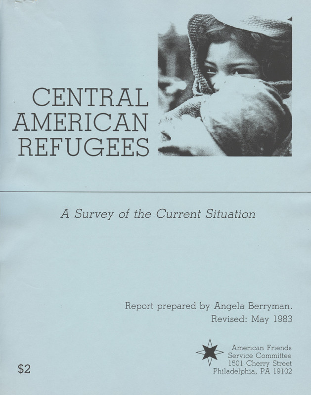 Cover of a report produced by AFSC