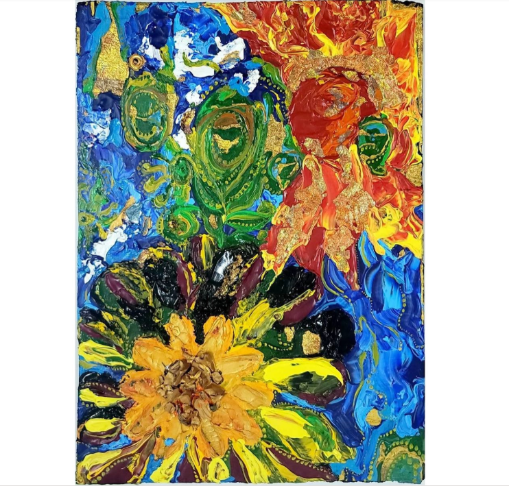 Artwork #8: “Bloom Through the Storm”