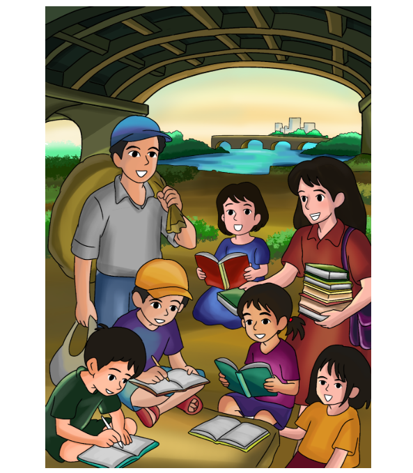 Artwork #13: Equal in Knowledge, United in Dreams