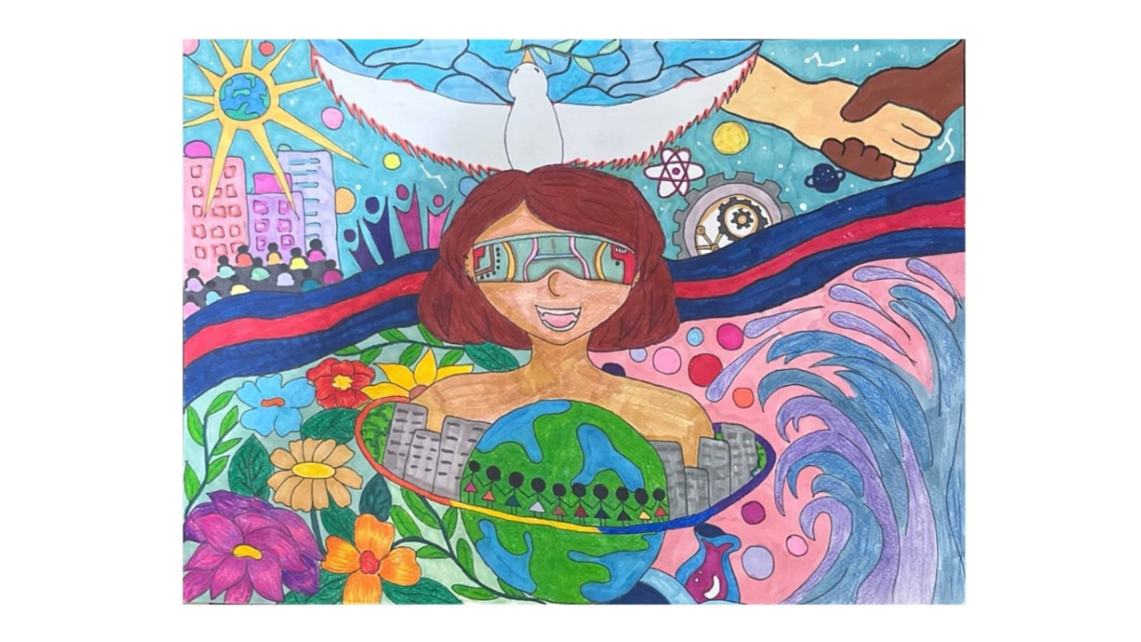 Artwork #9: “Eyes on the Future”