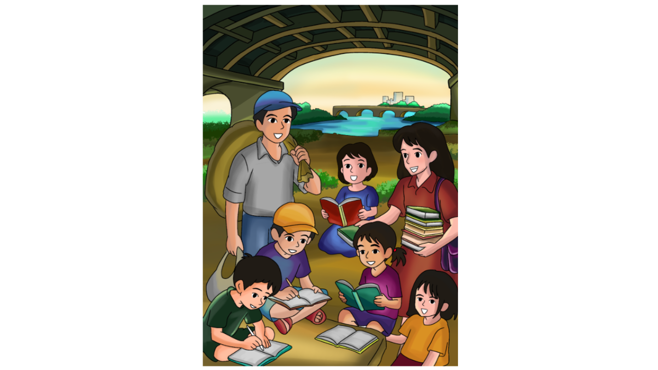 Artwork #13: Equal in Knowledge, United in Dreams
