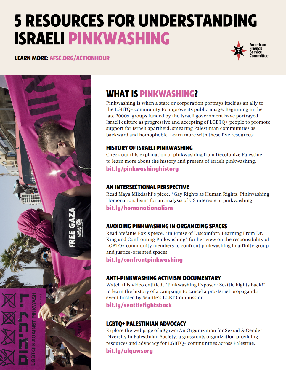5 Resources for Understanding Israeli Pinkwashing