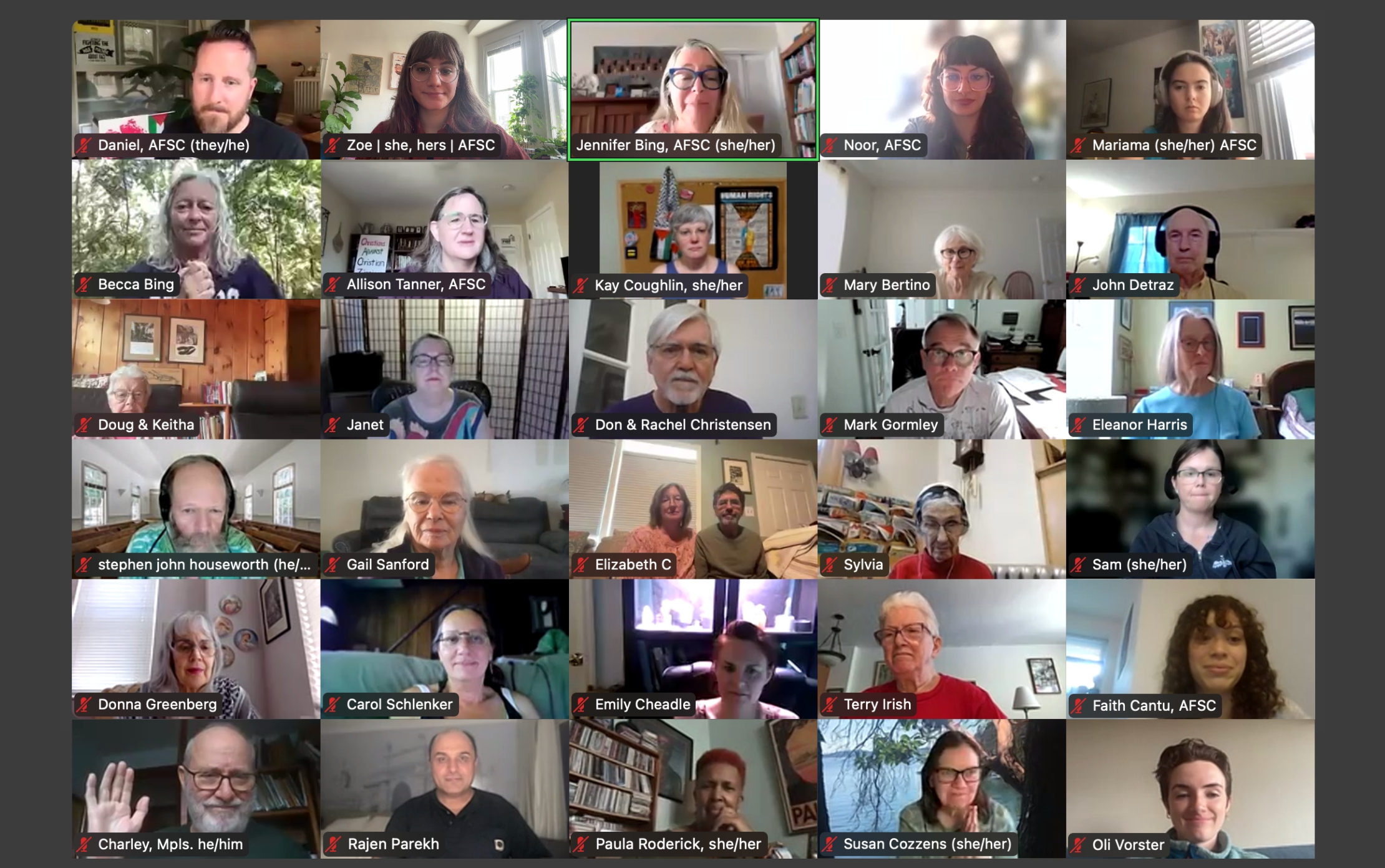 Marking our 100th Action Hour for Palestine
