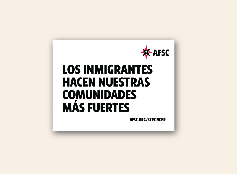 Los Inmigrantes Hacen nuestras poster