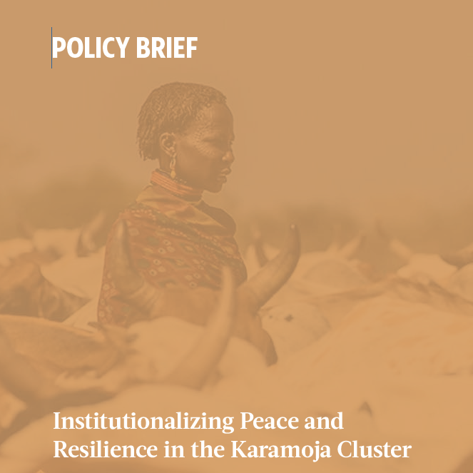 Institutionalizing Peace and Resilience in the Karamoja Cluster