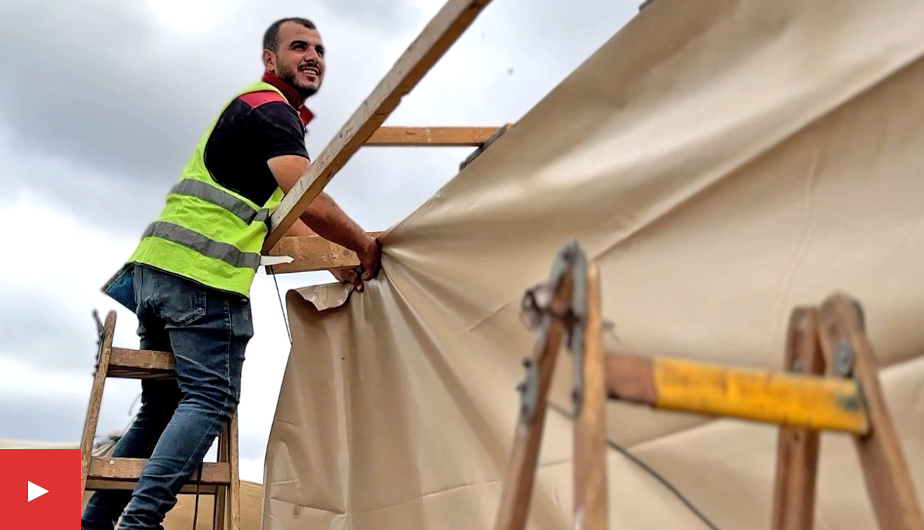 Building community amid the rubble