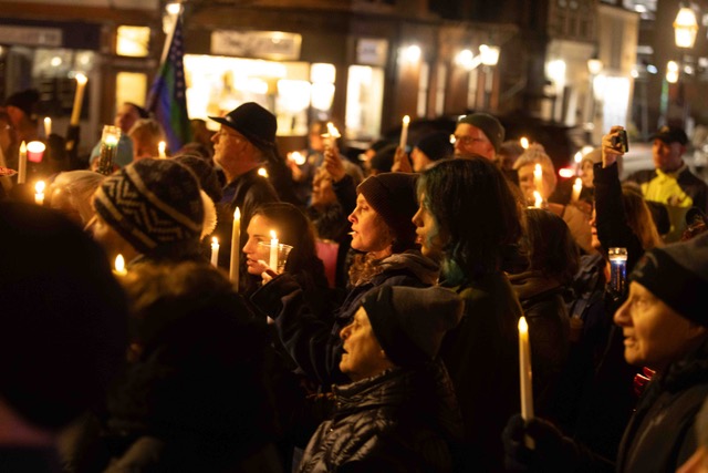 Vigil for Renee Good, January 10, 2026