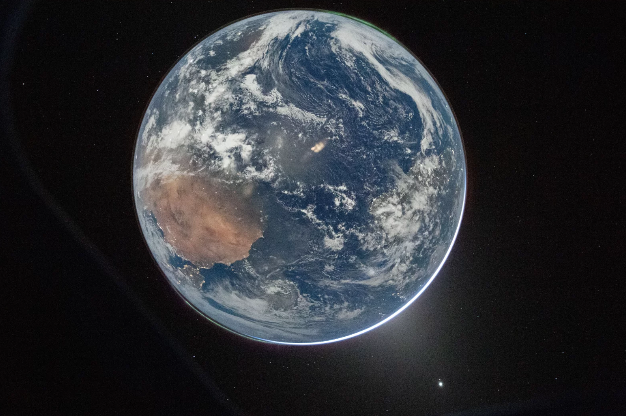 View of Earth from Artemis II