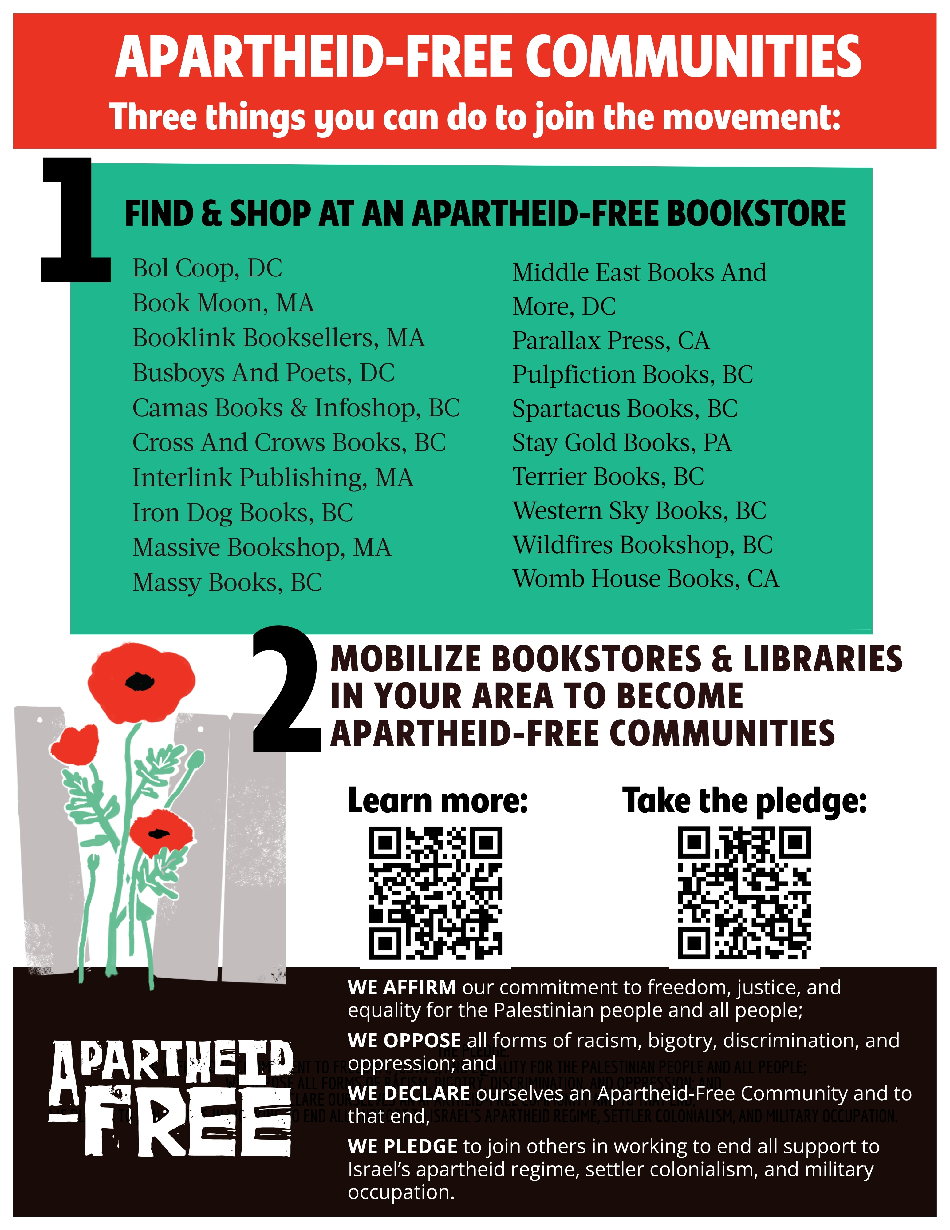 Apartheid-Free Bookstores