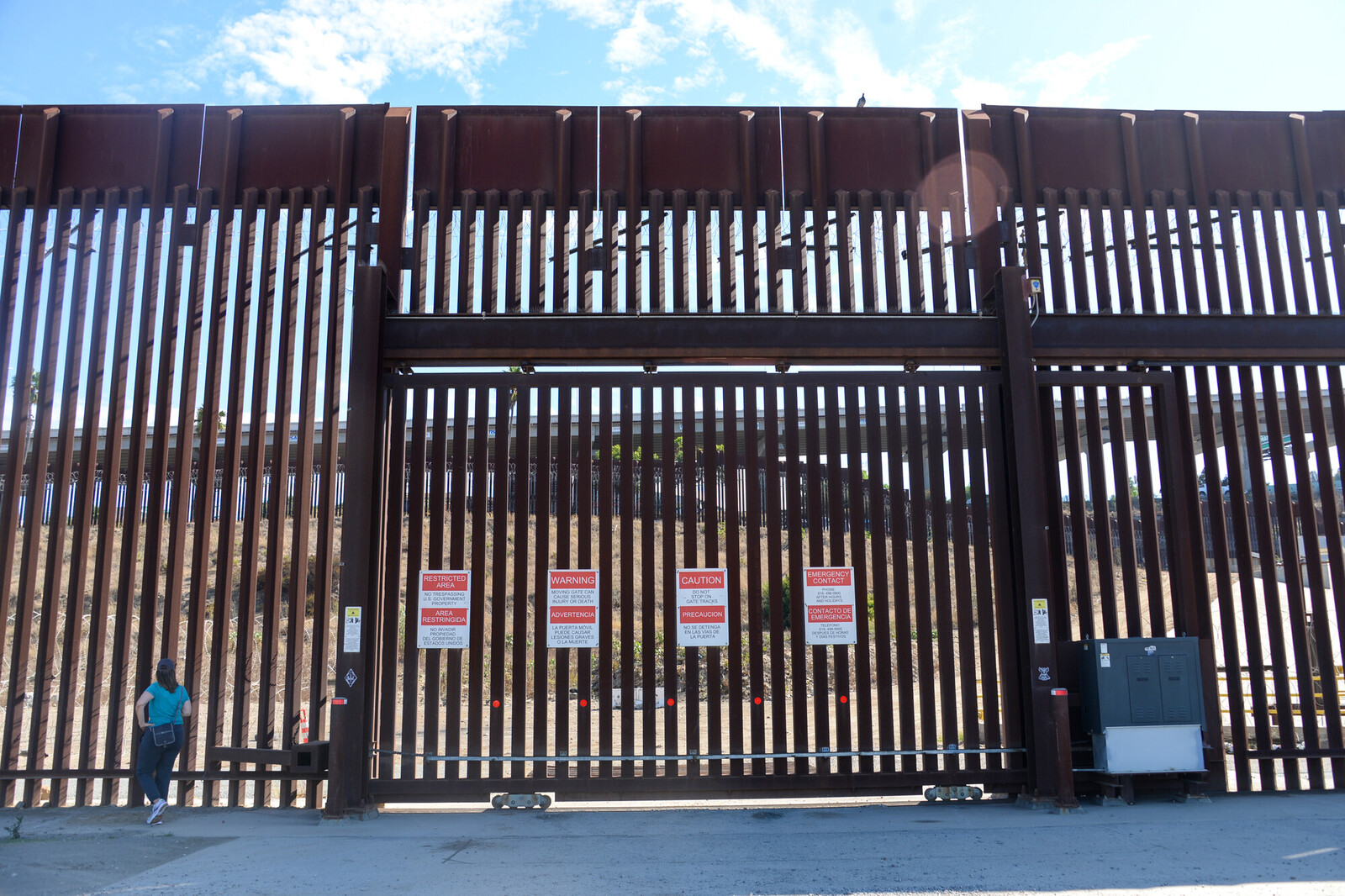 U.S.-Mexico border wall fence 