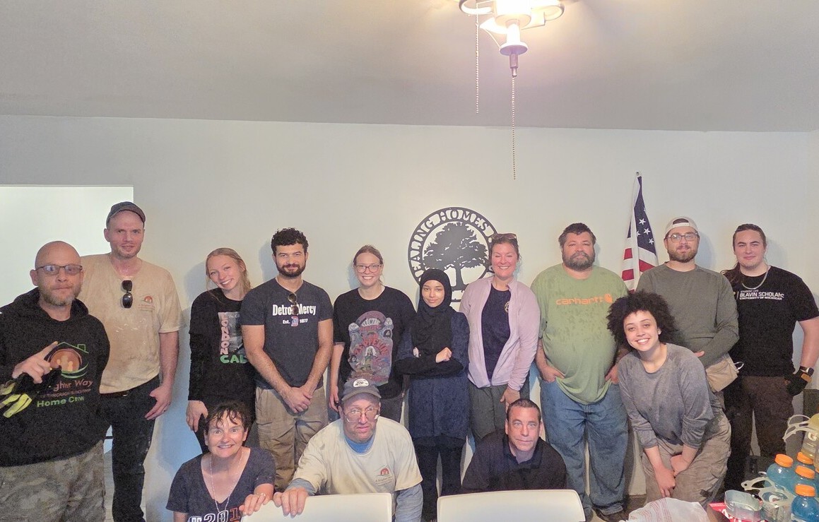 Healing Homes Farm Project volunteers