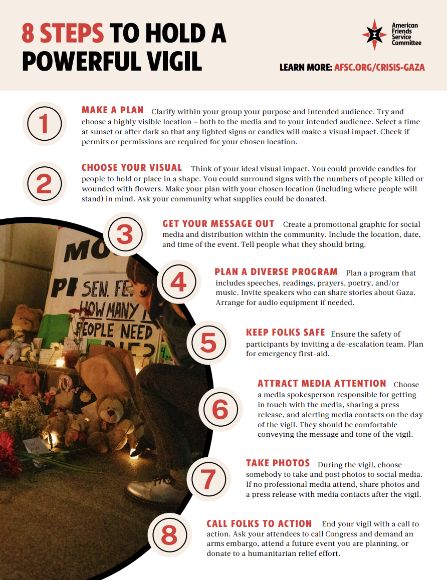 8 Steps to Hold a Powerful Vigil