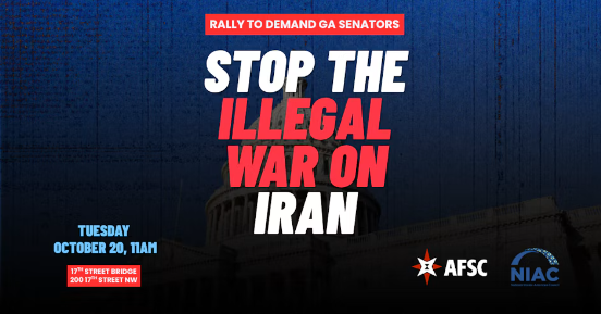 Stop the Illegal War on Iran