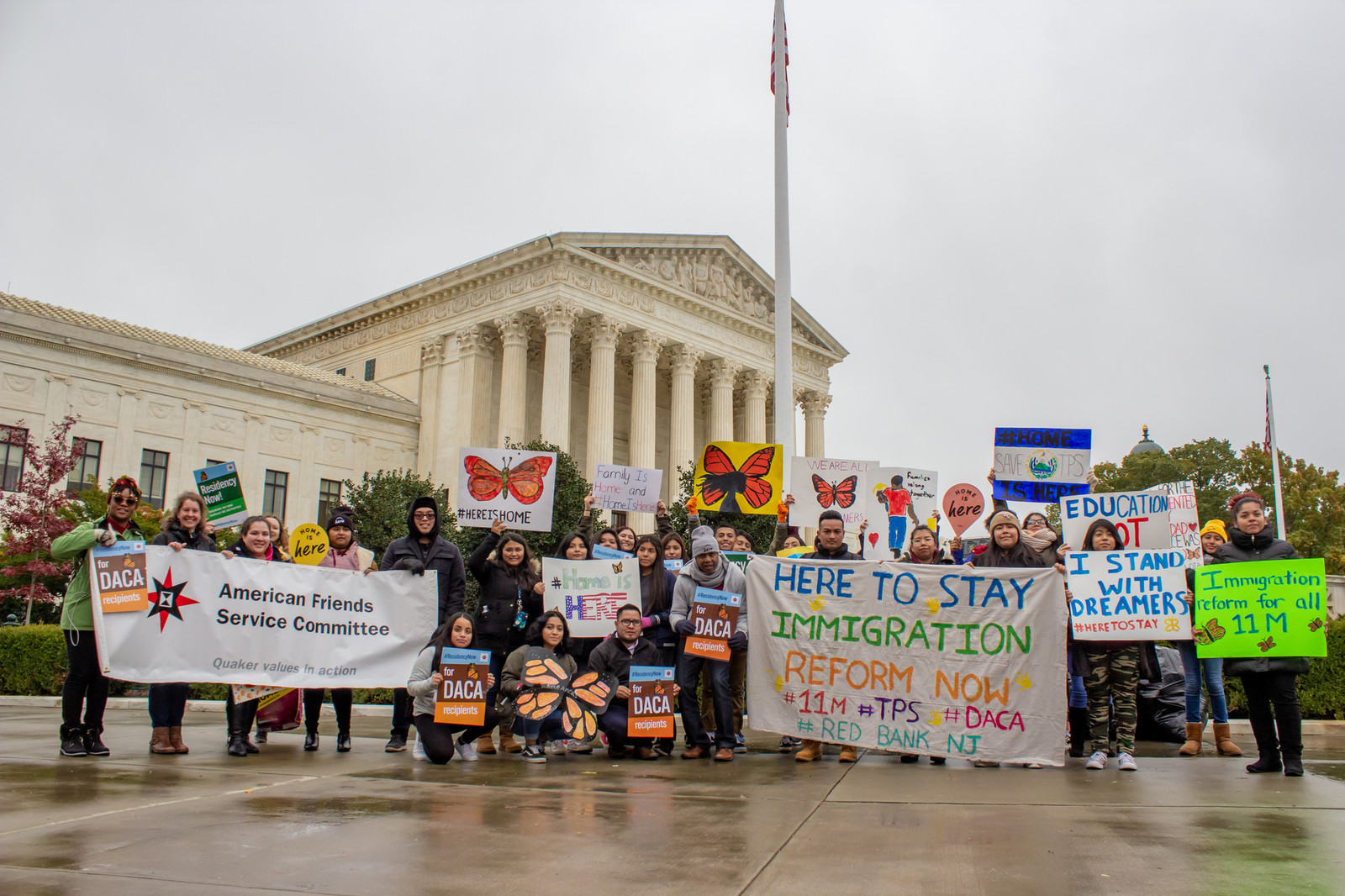 Standing with DACA recipients at the Supreme Court and across the U.S.