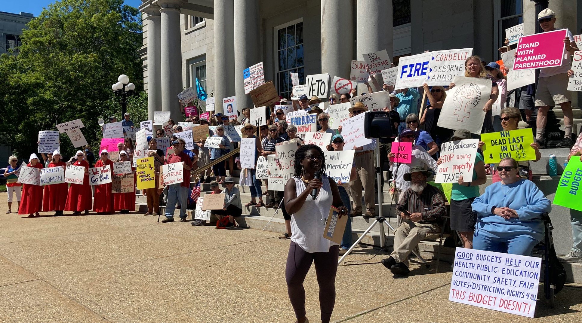 Demonstrators demand investment in communities to end violence