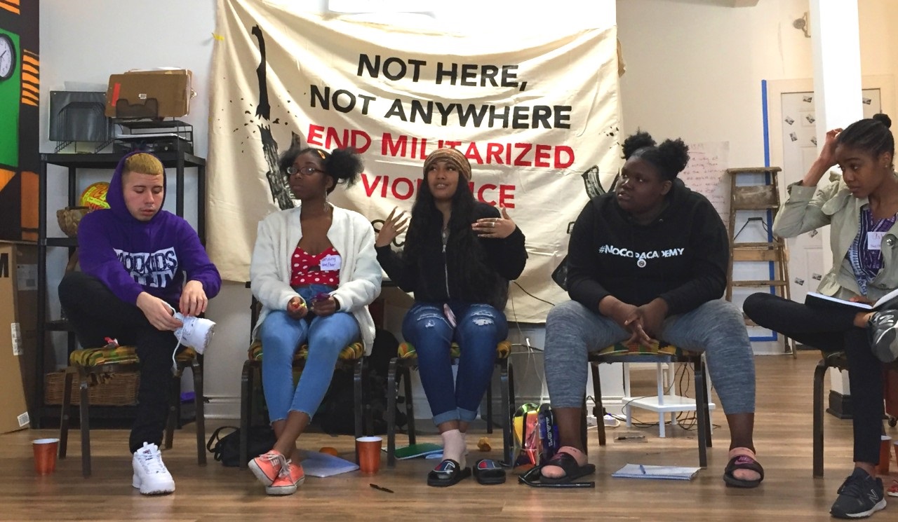 Chicago youth are connecting militarism at home and abroad – here's what we're learning