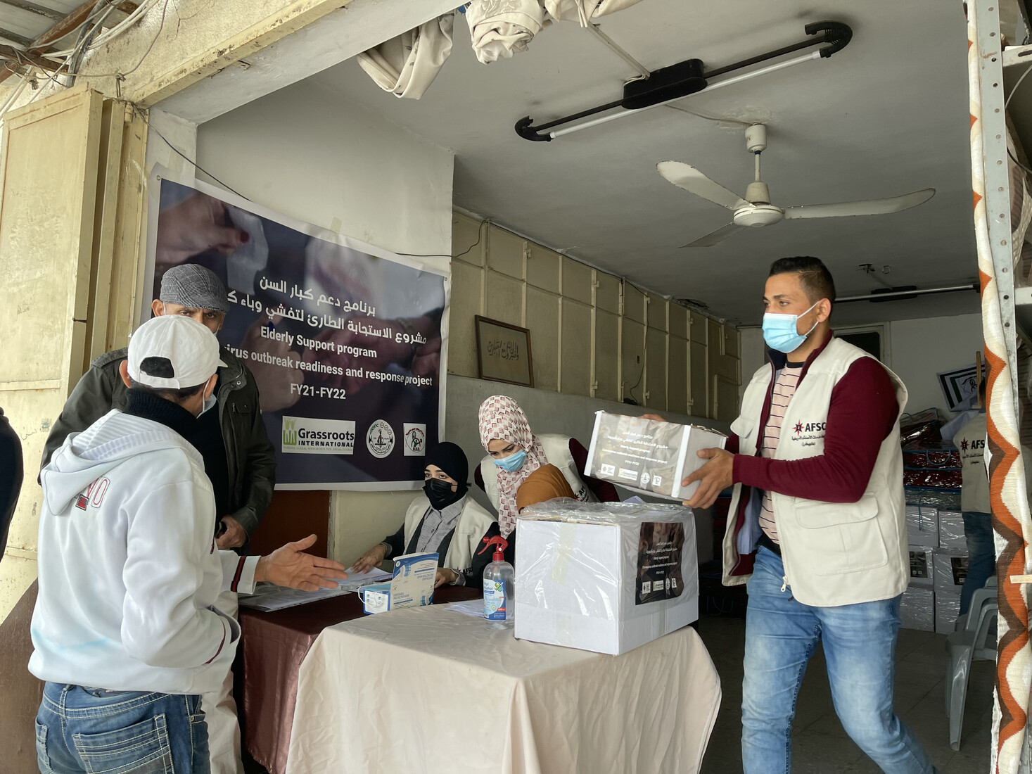 Special update: December deliveries to elders in Gaza