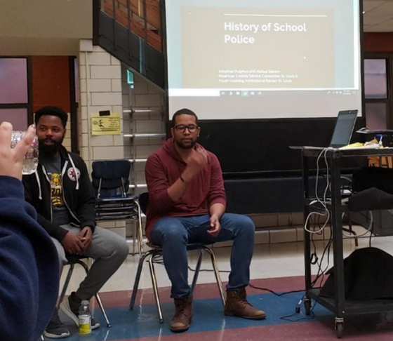 AFSC connects with Game Changers at Ritenour High