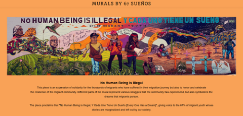 67 Sueños - 19 murals created over 15 years
