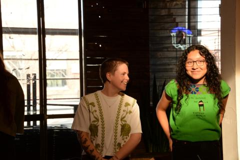 Arc and Aide at ELL event in Denver