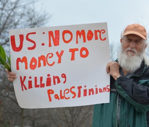 Stop U.S. bombs to Israel