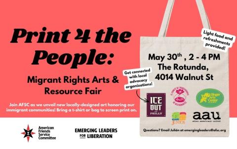 Print 4 the People: Migrant Rights Arts & Advocacy Fair
