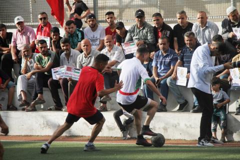 Veteran Palestinian Football Match