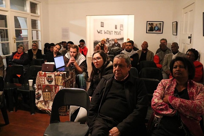 Film screening of the South African film "The Village under the Forest" in Sophiatown, South Africa, May 22, 2016