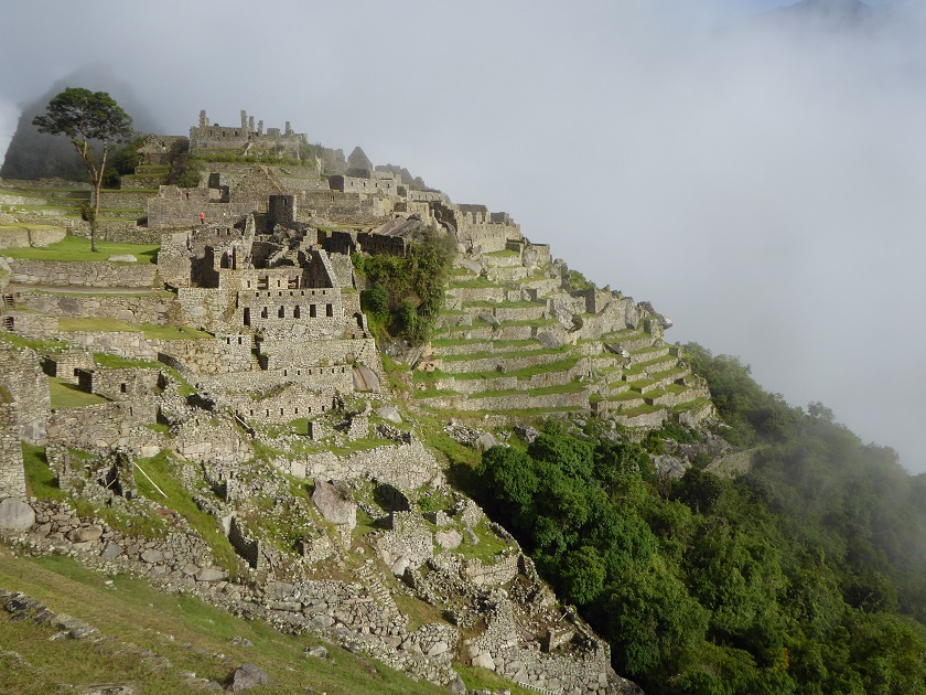 Machu Picchu in the morning, picture by Lucy Duncan