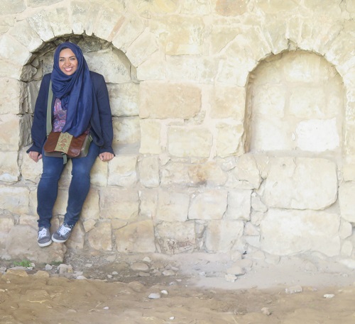 Shirien in the Al-Rayyan family fortress