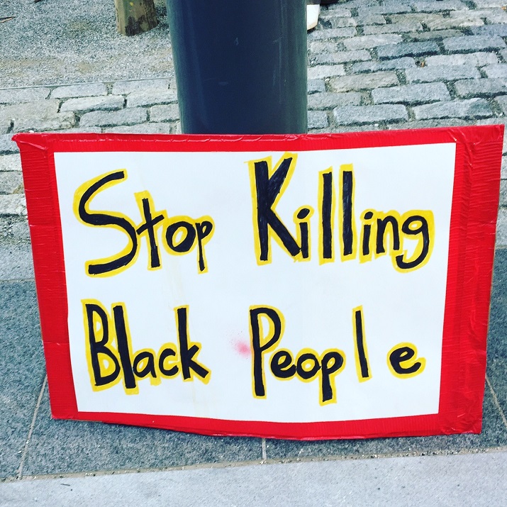 Stop killing Black people by Lucy Duncan
