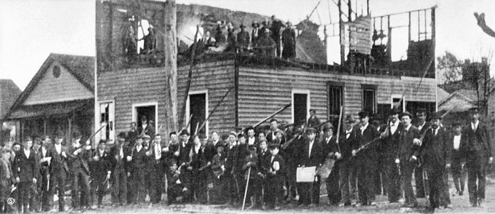 Wilmington perpetrators of race riot via Wikimedia commons