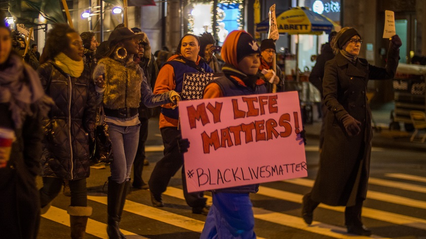 Black Lives Matter protest in New York City (Eleanor Saitta - Creative Commons)