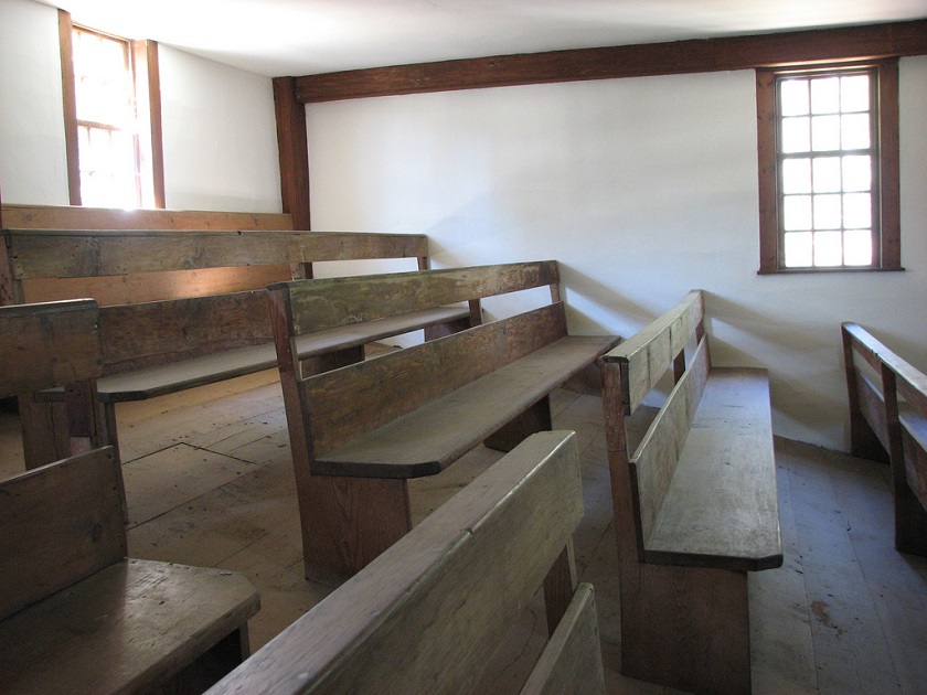 Old Sturbridge Meeting House (flickr user peppergrasss - Creative Commons)